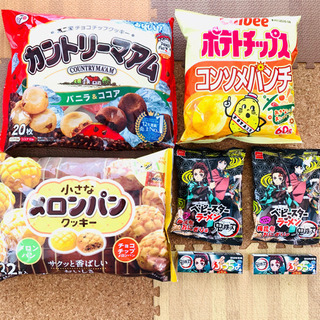 H カントリーマアム メロンパン 鬼滅のお菓子 ポテトチップス