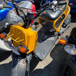 HONDA  ズーマー　黄色　実動　AF58-150 福岡市南区