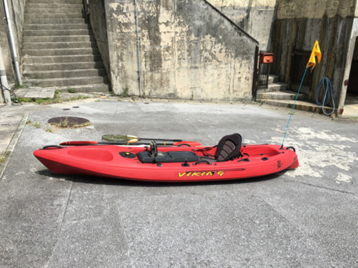 バイキングカヤック忍　魚探付き