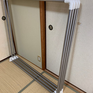 布団干しの画像