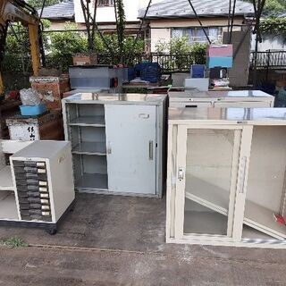 ☆オフィス家具　スチールロッカー　キャビネット　千葉県野田市
