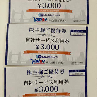 グローバルWiFi(海外用WiFiレンタル)利用券