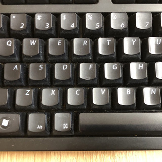 【中古品】ビットフェローズ 複数同時押し対応ゲーミングキーボード ブラック BFKB109UP1【動確済】の画像