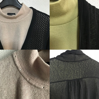 【美品】シニア アンサンブルとベスト 6点の画像