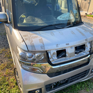 N-BOX+カスタム　車椅子仕様車　事故車　部品取り用
