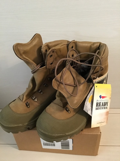 ミリタリーコンバットブーツ　タグ付き　gore-Tex