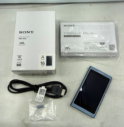 ☆ソニー ウォークマン NW-A45 16GB ハイレゾ音源対応 Bluetooth タッチパネル SONY 札幌 東区