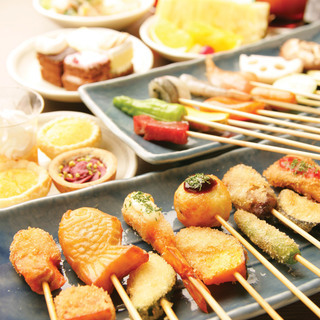 上場企業の串揚げビュッフェで店長候補（正社員）の募集(串家物語イオンモール高崎店）の画像