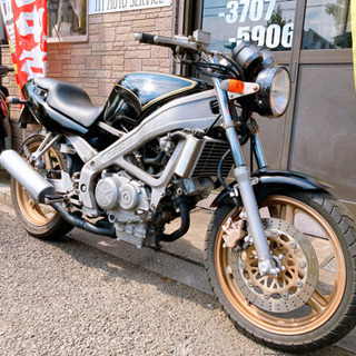 ホンダ　VT250 スパーダ　黒
