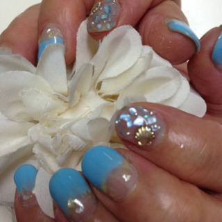 自宅　ネイルの画像