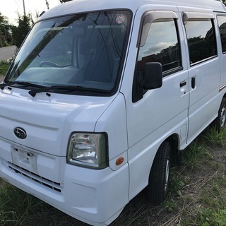 決まりました！ありがとうございます！H22年 サンバーバン 4WD AT 13万キロ 現状販売 の画像
