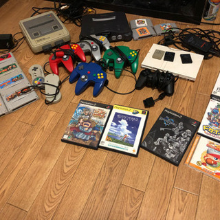 ゲームセット　64 スーパーファミコン　プレステ2