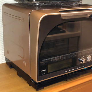 東芝 過熱水蒸気 石窯ドーム スチーム オーブン 電子レンジ☆付属品ありの画像