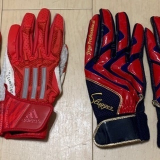 アディダス　久保田スラッガー　羊革バッティンググローブ