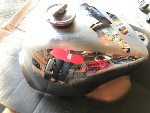 モンキー　タンク　メッキモンキー　直接引き取り限定