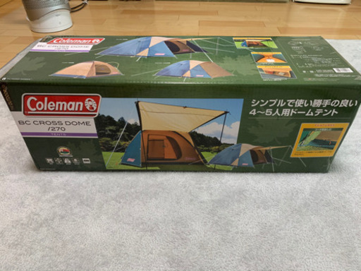 coleman テント