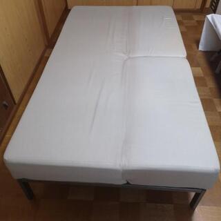 【取引完了】無印良品ソファーベッド ※9月13日にリサイクルセンターへ処分予定の画像