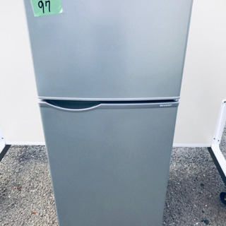 97番 Sharp✨ノンフロン冷凍冷蔵庫✨SJ-H12Y-S‼️