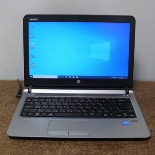 HP Probook 430 G3 Cel-3855U-1.6GHz/500G/4G/無線/カメラ/win10