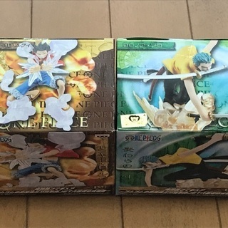 麦わらの一味☆連携技フィギュア☆ルフィ・ゾロの画像