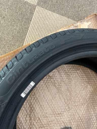 タイヤ 19インチ　ピレリー　PIRELLI P7  245/40R19 ランフラット BMW ベンツ　MINI　フォルクスワーゲン