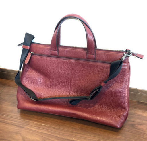 フジタカ★美品★2way イーナ レザービジネスバッグ A4