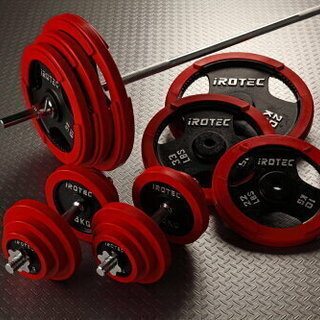 アイロテック　バーベル　ダンベル　140kg セット　未使用品