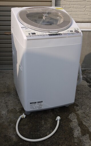 SHARP シャープ たて型 洗濯乾燥機 ES-TX930-N 9.0kg 高濃度プラズマクラスター7000搭載 フィルター新品 動作品 14年製