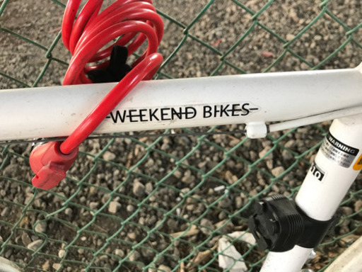 クロスバイク白WEEK END(size510)  