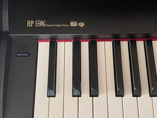 【購入者様決定！】【美品】【お届け無料有り】★電子ピアノ★ Roland HP 550G ローズウッド調 本格派