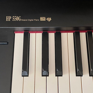 【購入者様決定！】【美品】【お届け無料有り】★電子ピアノ★ Roland HP 550G ローズウッド調 本格派の画像