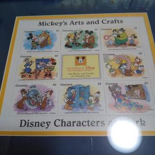 ディズニーの切手の画像