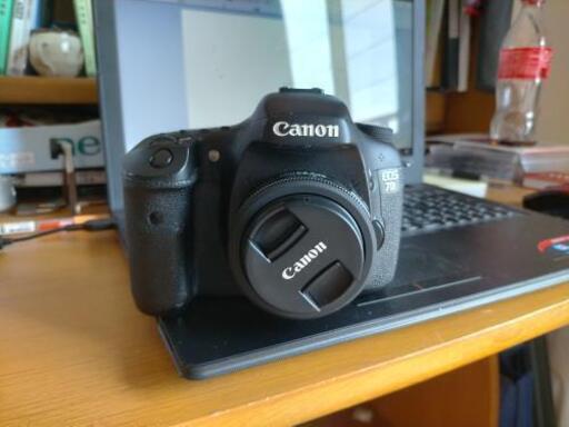 Canon EOS7D 単焦点レンズ付き