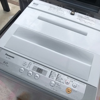 2018年製パナソニック全自動洗濯機容量5キロ美品。千葉県内配送無料。設置無料。