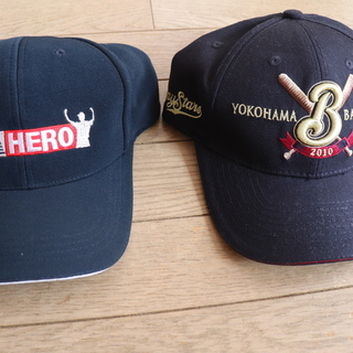 ベイスターズ　キャップ　２個セット