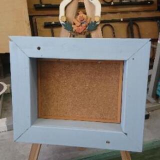 値下げ‼️カントリー調ウェルカムボード(ハンドメイド)未使用の画像