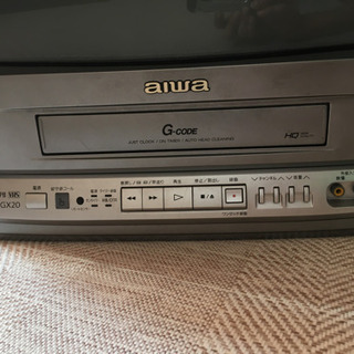 テレビデオ　aiwa