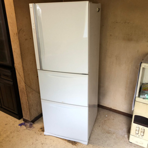 TOSHIBA 東芝 冷蔵庫 335L GR-34NC 2007年製 製氷機付き 動作OK USED 中古
