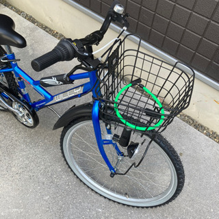 子供用自転車　24インチ　整備済みの画像