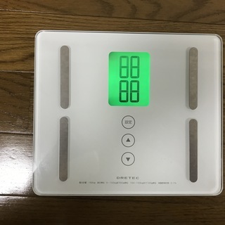 体重体組成計 DRETEC ドリテック プティプラス BS-22...