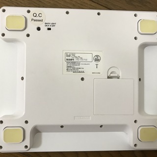 体重体組成計 DRETEC ドリテック プティプラス BS-221（要引き取り/品川）の画像