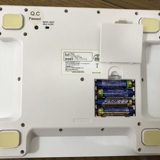 体重体組成計 DRETEC ドリテック プティプラス BS-221（要引き取り/品川）の画像