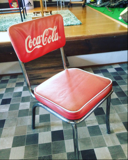 コカコーラの椅子レトロ