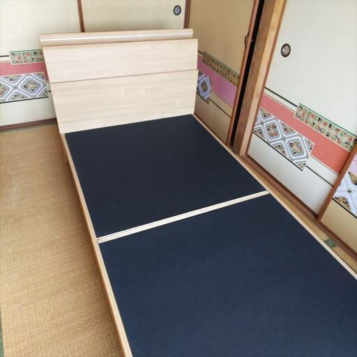 値下げ！シングルベッド・状態良好◆マットなし・津久見市内引き取り希望