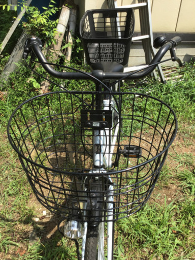 商談中　中古　cycle olympic  自転車　27 白