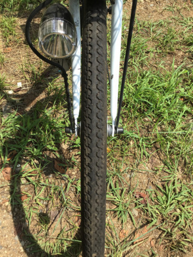 商談中　中古　cycle olympic  自転車　27 白