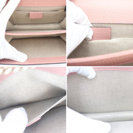 《GUCCI/インターロッキングG ショルダーバッグ》Sランク 未使用品 極美品