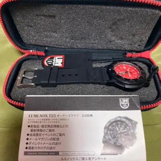 早い者勝ち！Megabass×LUMINOXコラボ200個限定品シリアルNO入りの画像