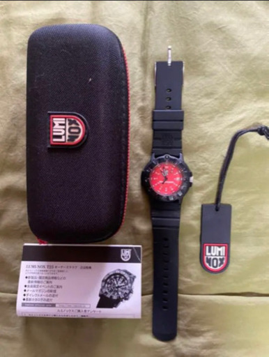 早い者勝ち！Megabass×LUMINOXコラボ200個限定品シリアルNO入り