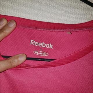 キティちゃんReebokTシャツ Lサイズの画像